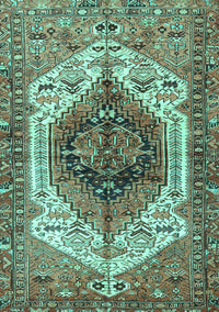 Persian Turquoise Traditional Rug, tr4350turq