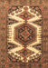 Persian Brown Traditional Rug, tr4351brn