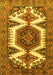 Persian Yellow Traditional Rug, tr4351yw