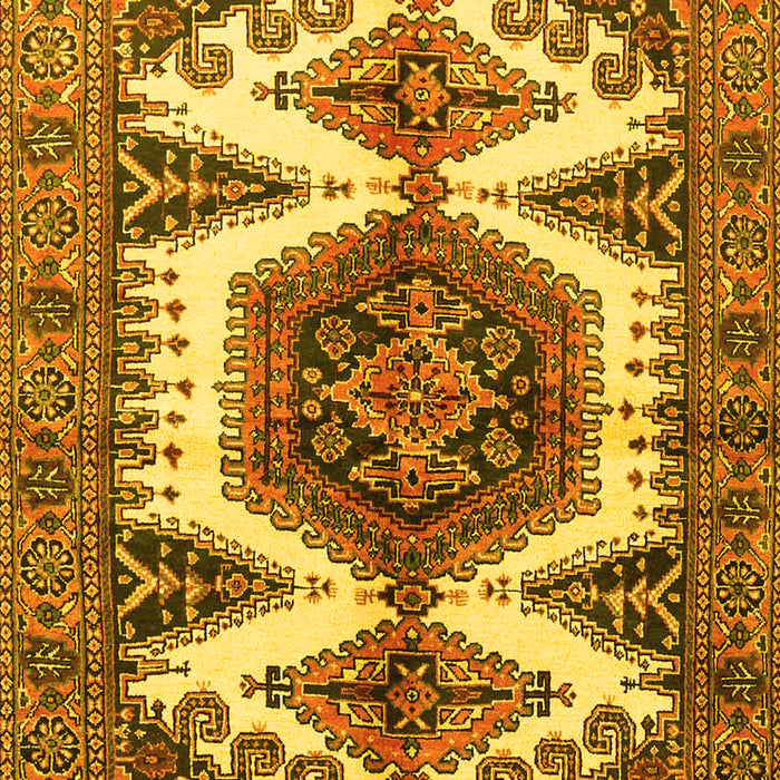 Persian Yellow Traditional Rug, tr4351yw