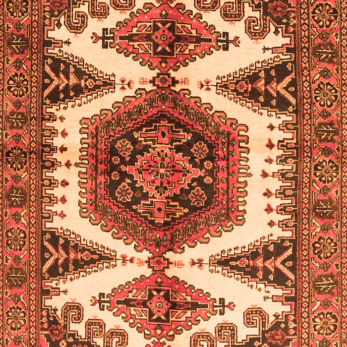 Persian Orange Traditional Rug, tr4351org