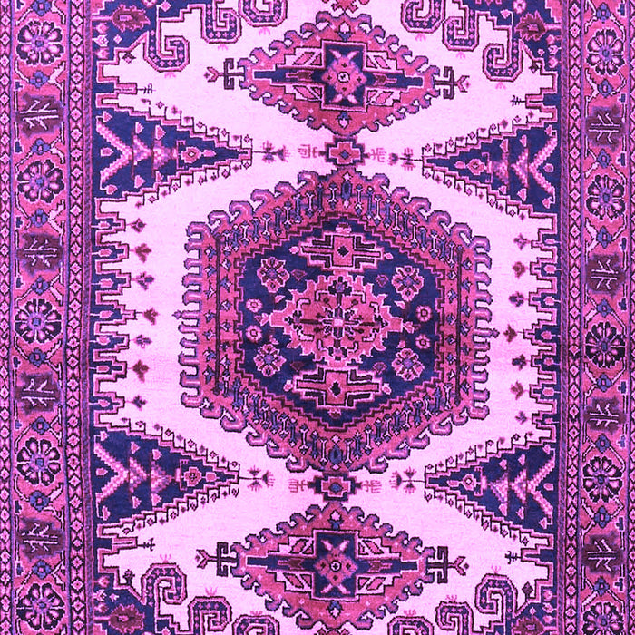 Machine Washable Persian Purple Traditional Area Rugs, wshtr4351pur