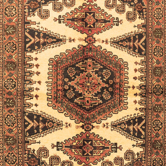 Machine Washable Persian Brown Traditional Rug, wshtr4351brn