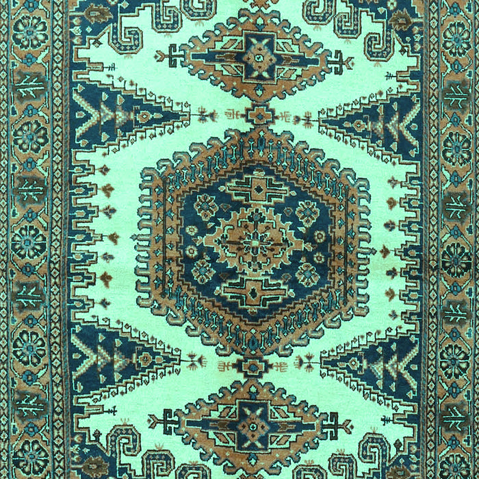 Persian Turquoise Traditional Rug, tr4351turq