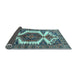 Sideview of Persian Light Blue Traditional Rug, tr4351lblu