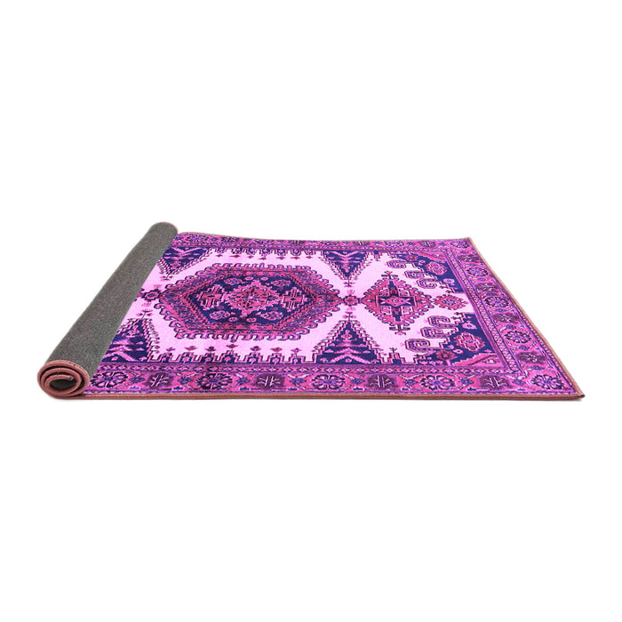 Sideview of Persian Purple Traditional Rug, tr4351pur