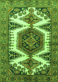 Persian Green Traditional Rug, tr4351grn