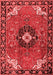 Medallion Red Traditional Area Rugs