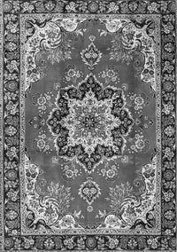 Medallion Gray Traditional Rug, tr4354gry