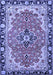 Medallion Blue Traditional Rug, tr4355blu