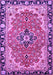 Medallion Purple Traditional Rug, tr4355pur