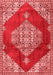 Medallion Red Traditional Area Rugs