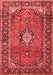 Medallion Red Traditional Area Rugs