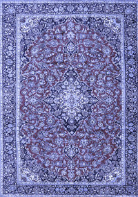 Medallion Blue Traditional Rug, tr4358blu