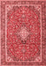 Medallion Red Traditional Area Rugs