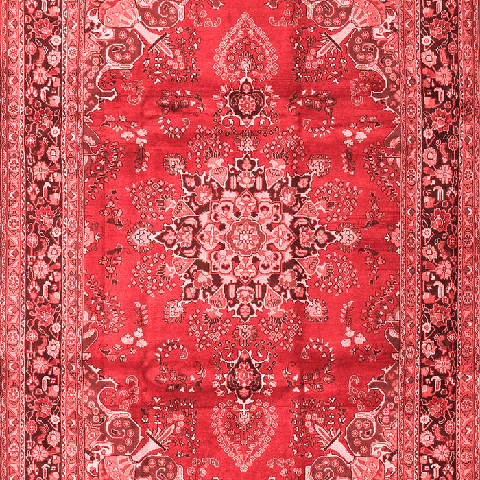 Medallion Red Traditional Area Rugs