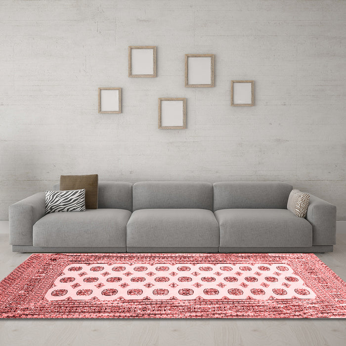 Traditional Red Washable Rugs