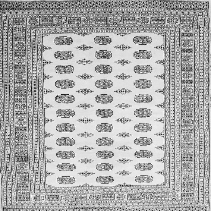 Round Machine Washable Persian Gray Traditional Rug, wshtr435gry