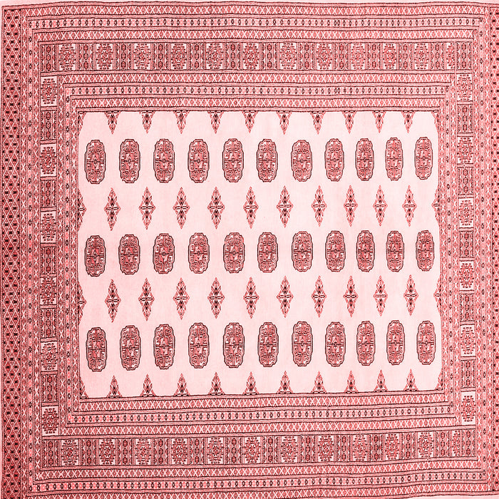 Machine Washable Persian Red Traditional Rug, wshtr435red