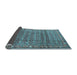Sideview of Persian Light Blue Traditional Rug, tr4360lblu