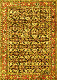 Persian Yellow Traditional Rug, tr4360yw