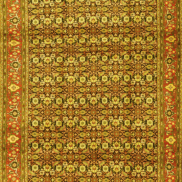 Persian Yellow Traditional Rug, tr4360yw