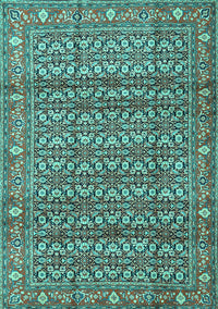 Persian Turquoise Traditional Rug, tr4360turq