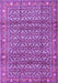 Machine Washable Persian Purple Traditional Area Rugs, wshtr4360pur