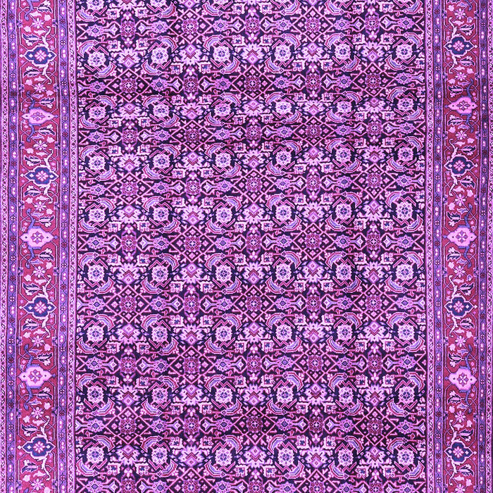 Machine Washable Persian Purple Traditional Area Rugs, wshtr4360pur