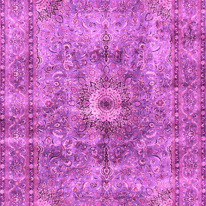 Machine Washable Persian Pink Traditional Rug, wshtr4361pnk