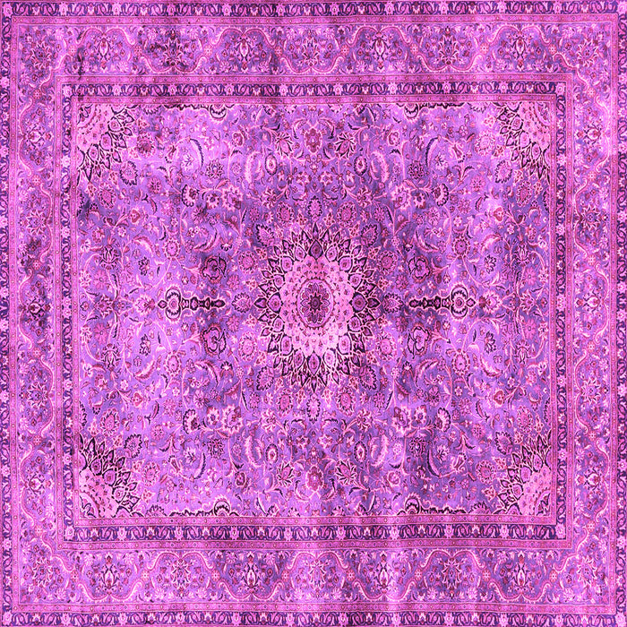 Square Persian Pink Traditional Rug, tr4361pnk