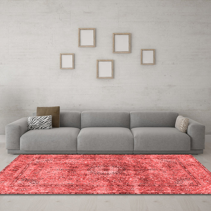 Traditional Red Washable Rugs