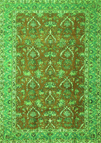 Persian Green Traditional Rug, tr4362grn