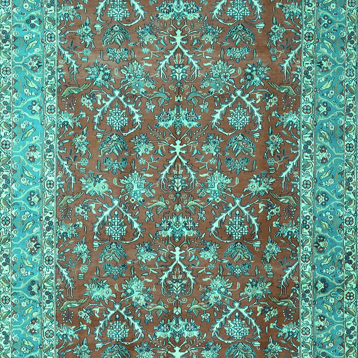 Persian Turquoise Traditional Rug, tr4362turq