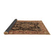 Sideview of Persian Brown Traditional Rug, tr4363brn