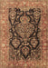 Persian Brown Traditional Rug, tr4363brn