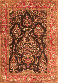 Persian Orange Traditional Rug, tr4363org