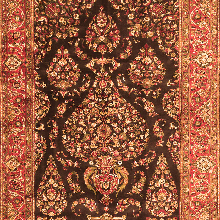 Persian Orange Traditional Rug, tr4363org