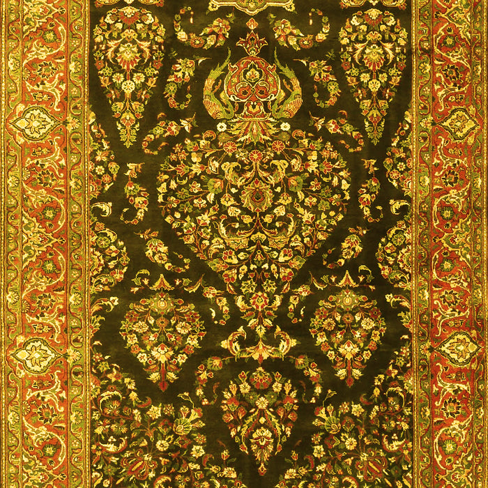 Persian Yellow Traditional Rug, tr4363yw