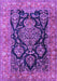 Persian Purple Traditional Rug, tr4363pur