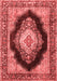 Medallion Red Traditional Area Rugs