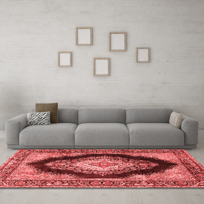 Traditional Red Washable Rugs