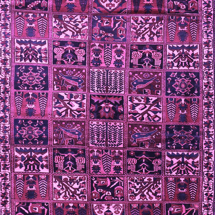 Machine Washable Animal Purple Traditional Area Rugs, wshtr4365pur