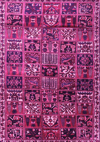 Animal Pink Traditional Rug, tr4365pnk