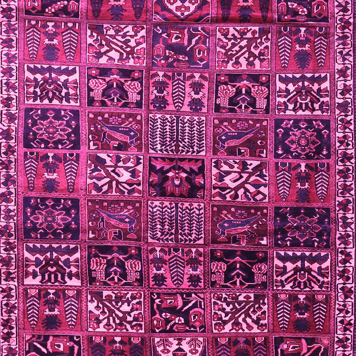 Machine Washable Animal Pink Traditional Rug, wshtr4365pnk
