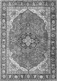 Medallion Gray Traditional Rug, tr4366gry