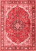 Medallion Red Traditional Area Rugs