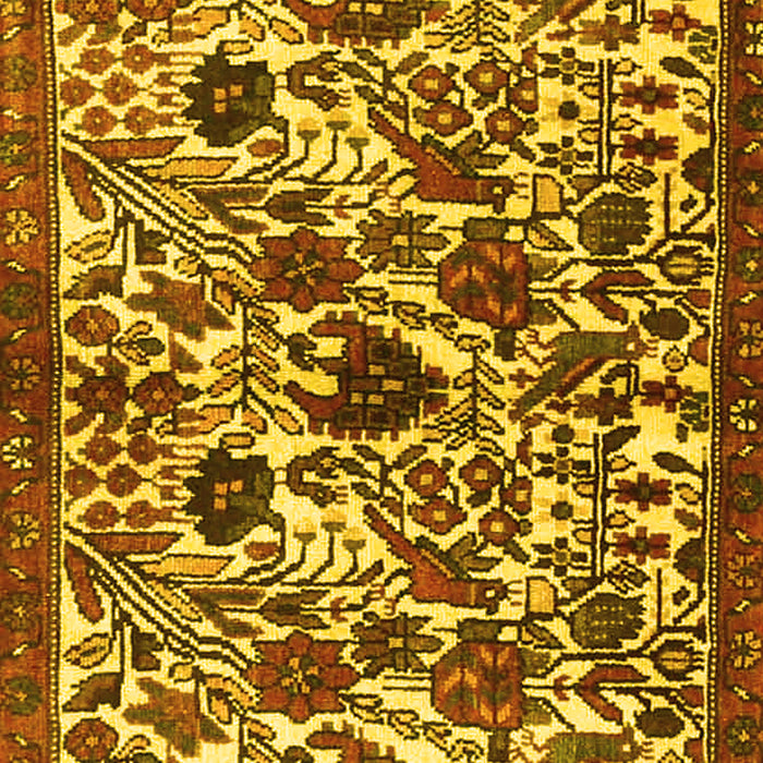 Persian Yellow Traditional Rug, tr4367yw