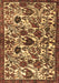 Machine Washable Persian Brown Traditional Rug, wshtr4367brn