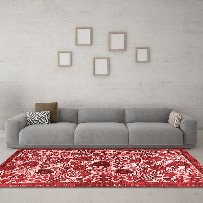 Traditional Red Washable Rugs